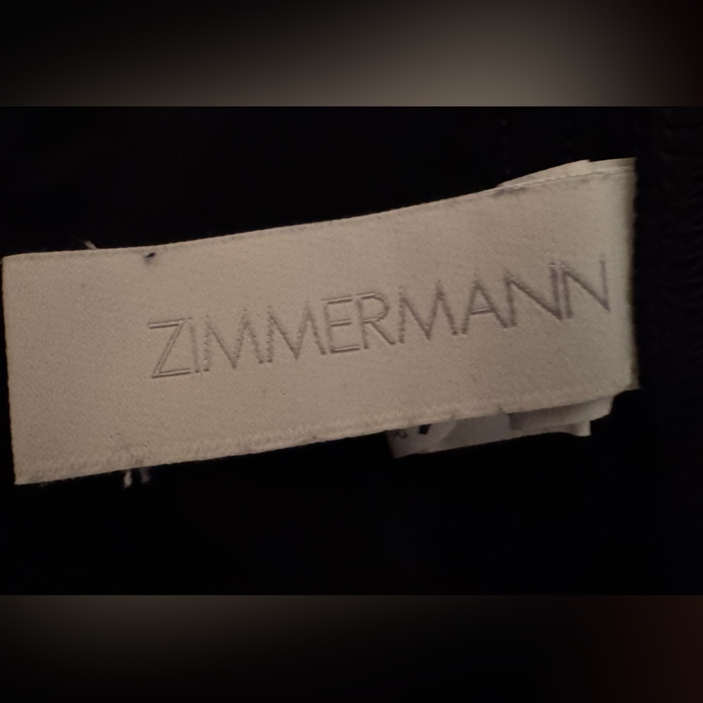 Zimmermann Black & White Checkered Ruffle Bikini Set - Picture 5 of 5